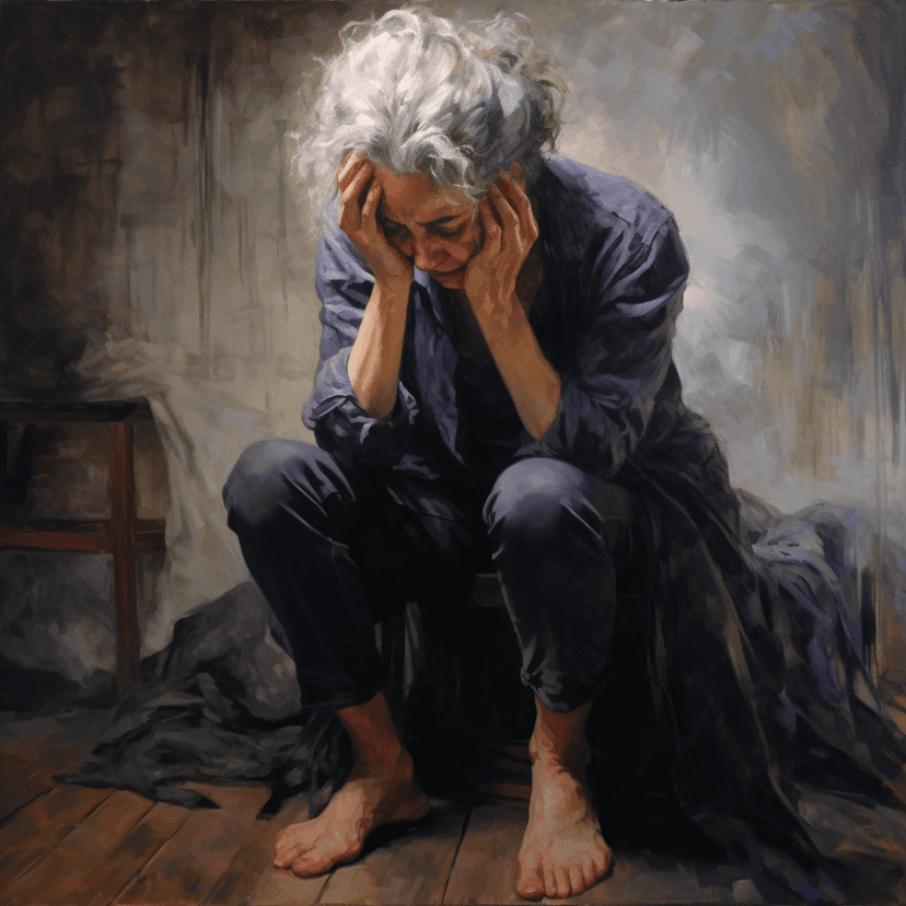 Aching