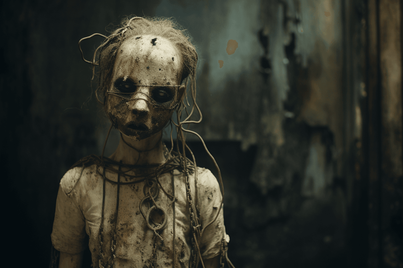 haunted mask victim