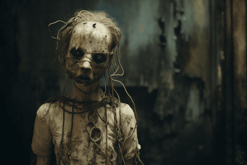 haunted mask victim