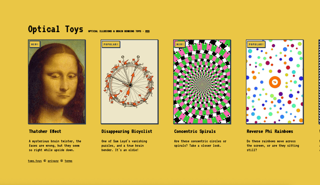 Optical Toys