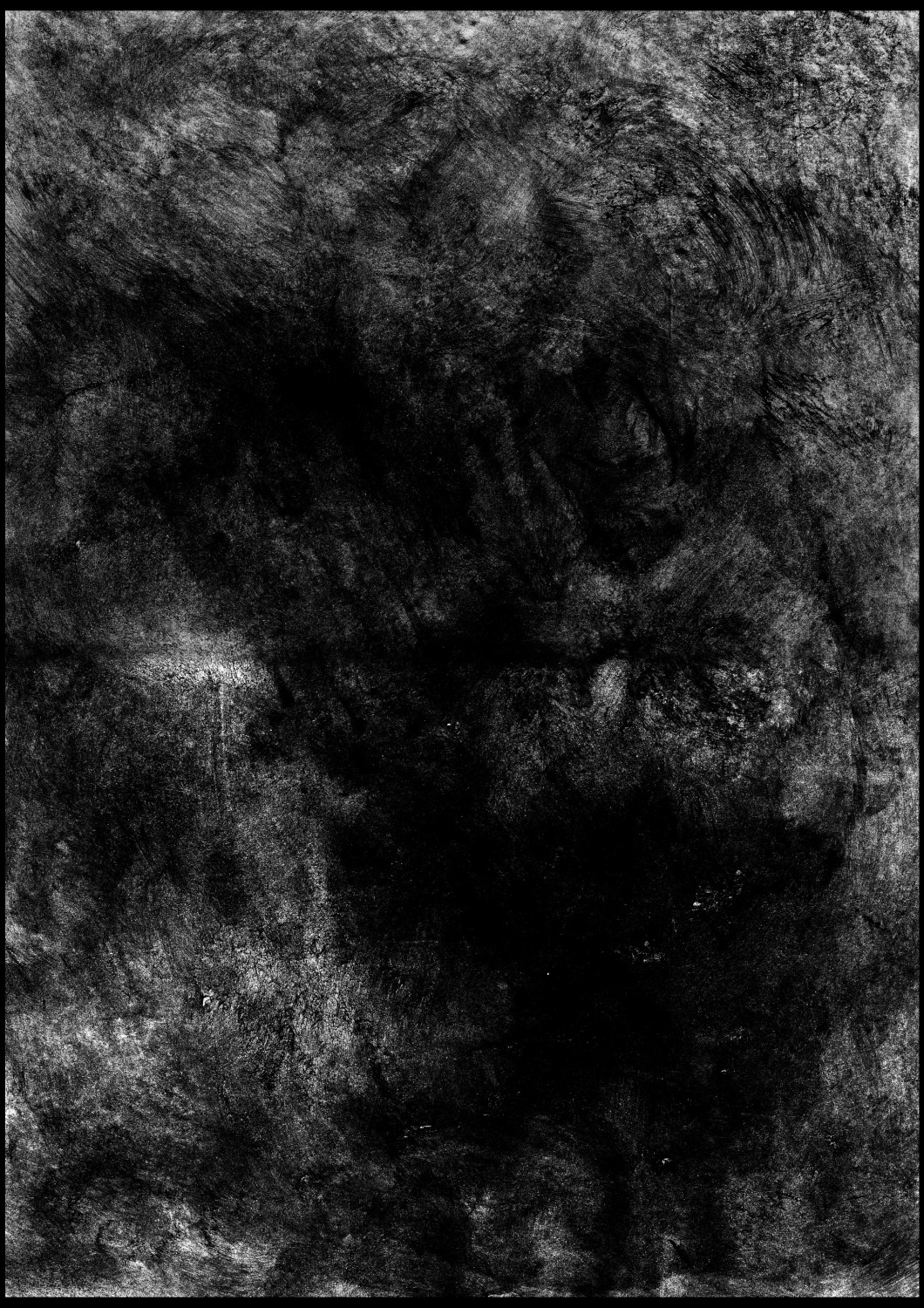 Trouble Visage Monochrome