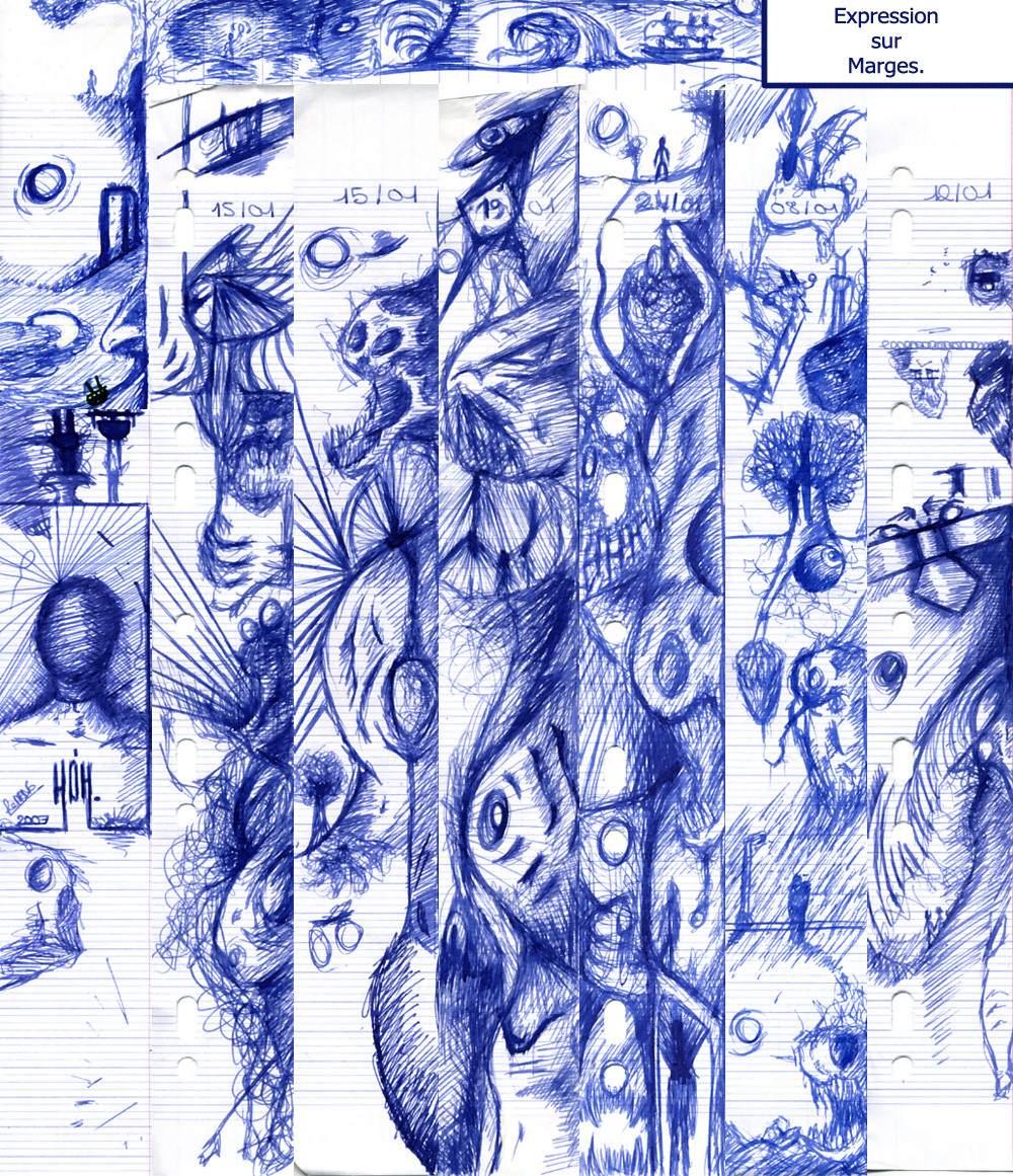 Encre sur Marge