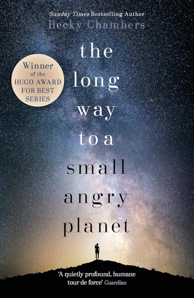 Took me some time to finish it because this is a very  *slice of life*  book in the end, but once I got into it I really felt the hopepunk vibe I was sold on. I got to really know the characters and it was super fun and positive to “hang” with them through the book. 

I’m eager to continue but first I want to let it settle and explore a bit people’s fanart because what I saw is awesome already!!