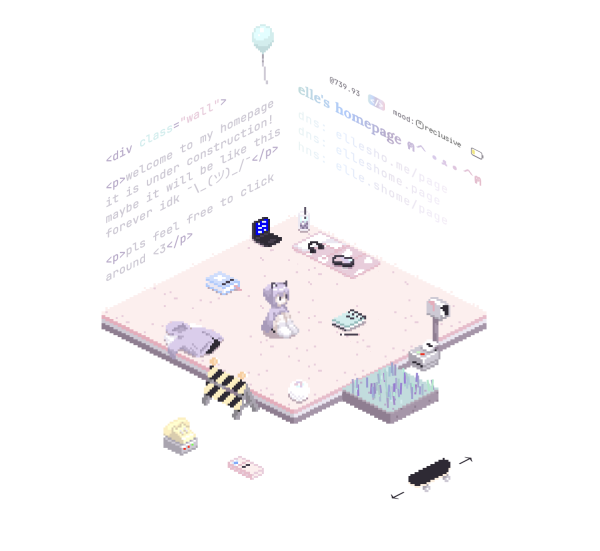 elle’s homepage