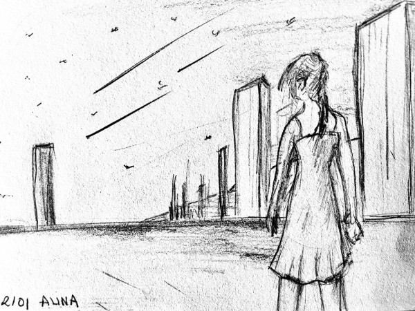 <p>didnt even realize I almost missed 5/12! happy <a href="https://mstdn.social/tags/signalis" target="_blank" rel="noopener noreferrer">#signalis</a> day!! I wish I had colored <a href="https://mstdn.social/tags/fanart" target="_blank" rel="noopener noreferrer">#fanart</a> but I only have <a href="https://mstdn.social/tags/drawing" target="_blank" rel="noopener noreferrer">#drawing</a> in a small notepad :p so heres to my favorite tragic space lesbians ❤️</p>